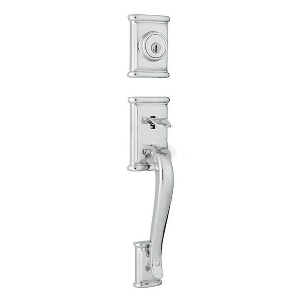 Kwikset Ashfield Exterior Double Cylinder Handleset Trim 801ADH-26-SMT-RCAL-RCS-LIP - main